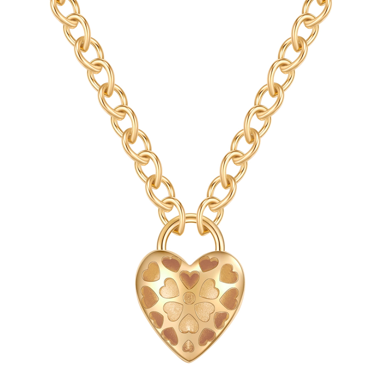Kette mit Anhänger gelbgold