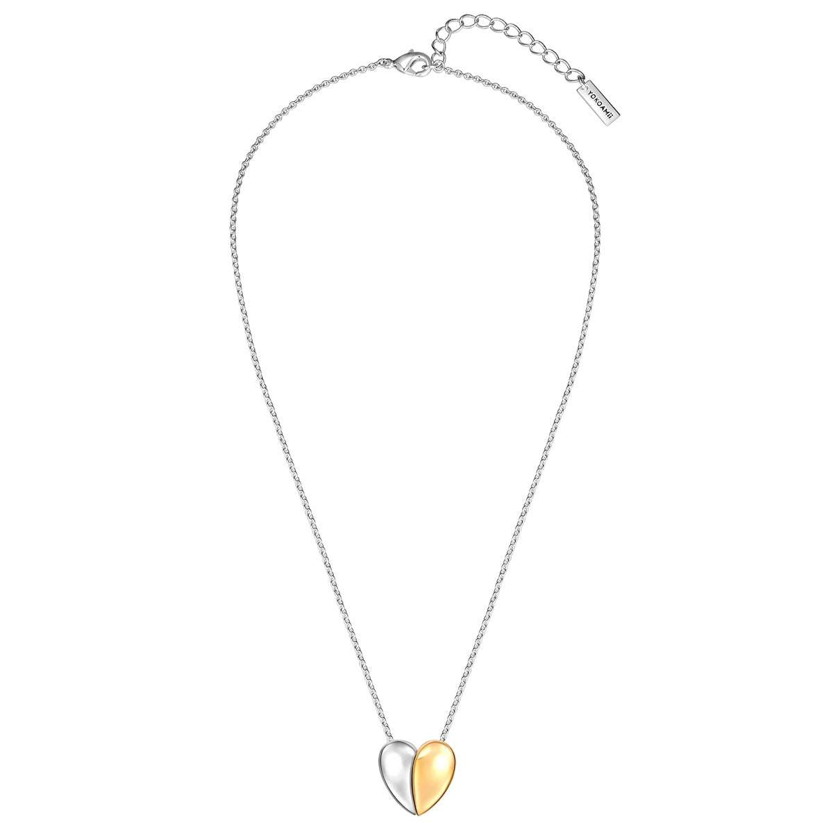 Kette mit Anhänger bicolor